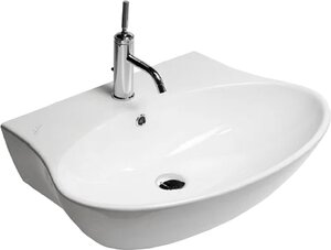 Изображение товара Раковина Hatria Nido YXEP01 68 см белая фаянсовая