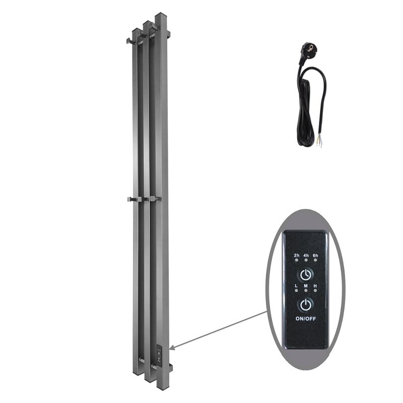 Изображение товара Электрический полотенцесушитель Маргроид Inaro-12012-1081-7024, графит