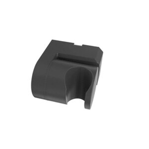 Изображение товара Настенный держатель лейки Arrow AG3972MB черный матовый - надежное крепление для сада и дома