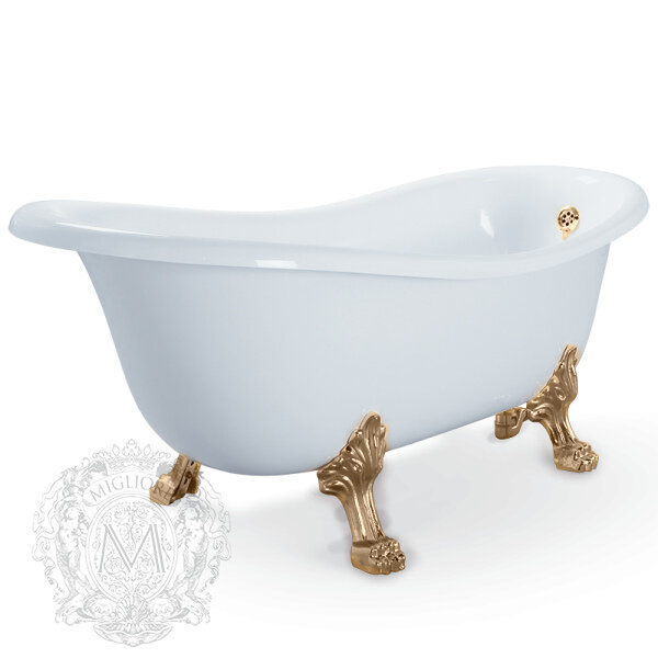 Изображение товара Модель Migliore BELLA 24623 ванна из литьевого мрамора, отдельностоящая, 170x80 см