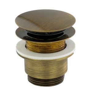 Изображение товара Донный клапан Migliore Ricambi 17947 бронза без перелива клик-клак для раковины