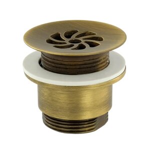 Изображение товара Донный клапан Migliore Ricambi 17944 (ML.RIC-10.125.BR), без перелива, бронза