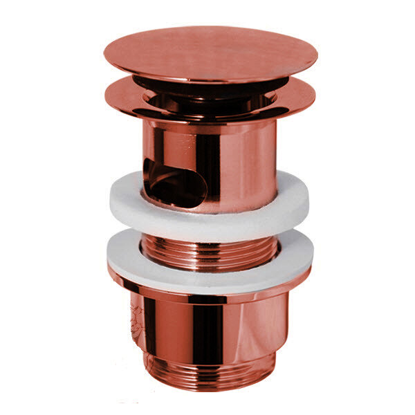 Изображение товара Медный донный клапан Migliore Ricambi 17964 с переливом и клик-клак