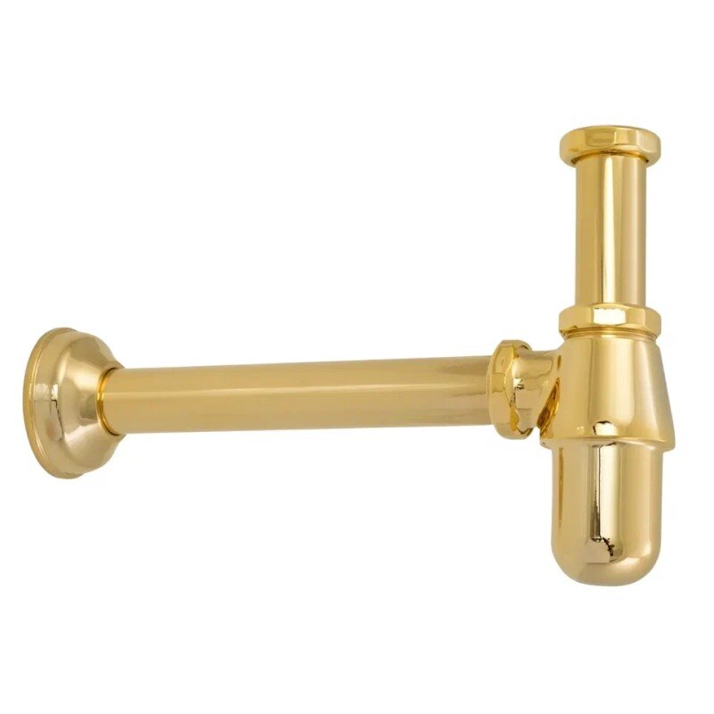 Изображение товара Сифон для раковины Migliore Ricambi 17935 32 мм золото итальянский质量