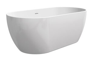 Изображение товара Акриловая ванна Ravak Freedom O 169x80 см отдельностоящая белая с сливом