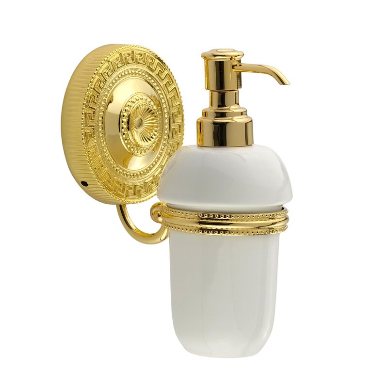Изображение товара Дозатор жидкого мыла Migliore Montecarlo 31501, золото/белый
