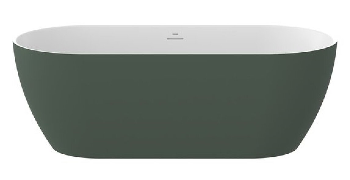 Изображение товара Акриловая ванна Ravak Freedom O TEC 170x77 см, отдельностоящая, серо-зеленая