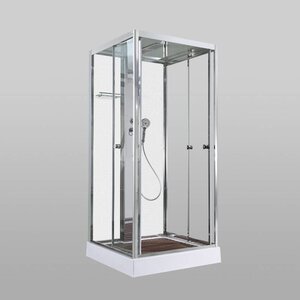 Изображение товара Душевая кабина AvaCan Z1910MT 100x100 см с крышей и арома-лейкой