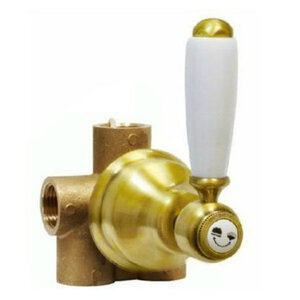 Изображение товара Переключатель потоков Migliore на 3 потребителя, золото, BN.RIC-19451.DO