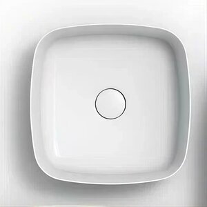 Изображение товара Раковина Arrow AP41024B-A 40 см фарфор белая накладная квадратная