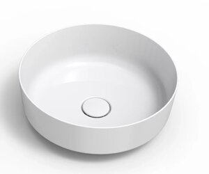 Изображение товара Раковина Arrow AP41025B-A 40 см фарфор белая накладная круглая без перелива
