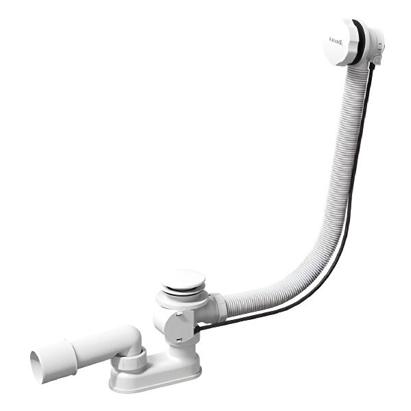 Изображение товара Слив-перелив для ванн Ravak X01847 полуавтомат 80 см белый вельвет