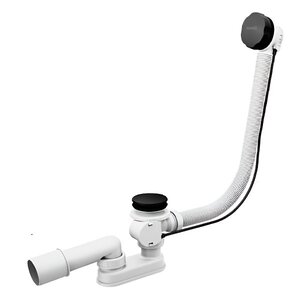 Изображение товара Слив-перелив для ванны Ravak X01846 80 см Formy City черный матовый