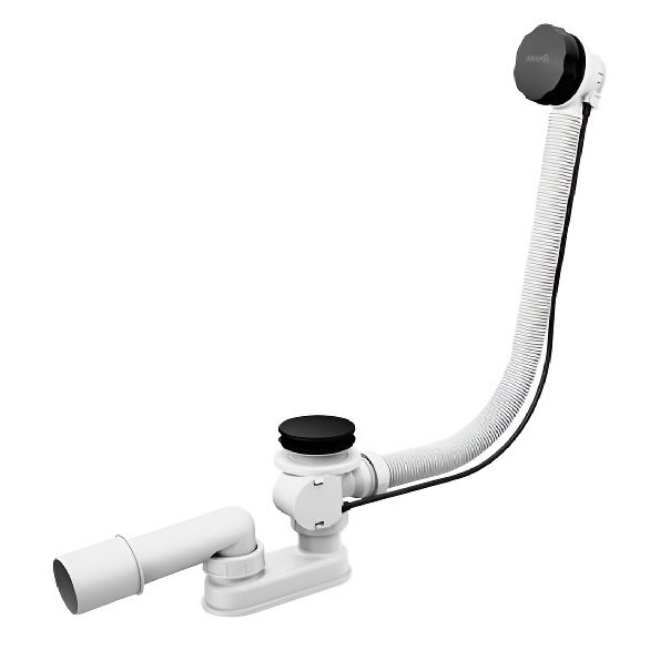 Изображение товара Слив-перелив для ванн Ravak X01844, 57 см, графит, полуавтоматичный