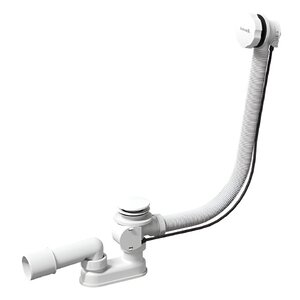 Изображение товара Слив-перелив для ванн Ravak X01843 полуавтомат 57 см белый вельвет