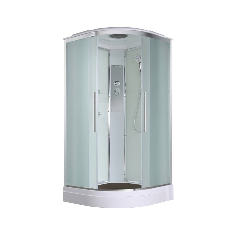 Изображение товара Душевая кабина AvaCan EM2090 90x90 см с крышей и матовым стеклом