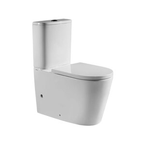 Изображение товара Унитаз напольный Arrow AB2231H/AS8231D, безободковый, с сиденьем микролифт, цвет белый