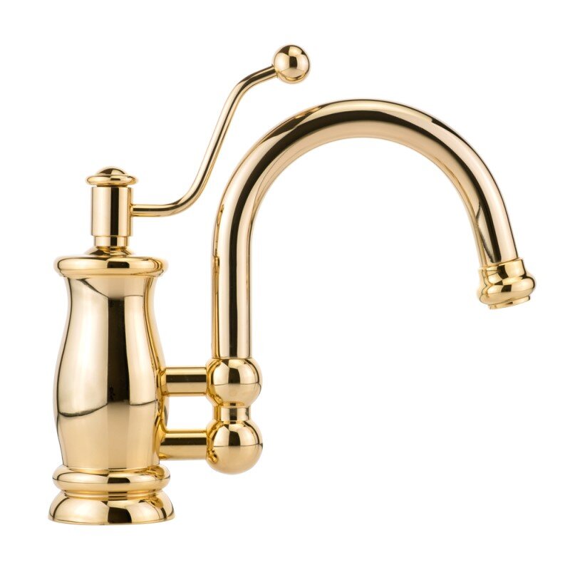Изображение товара Смеситель для раковины Migliore Vivaldi 19546 золото ретро elegant Italy