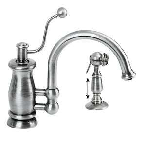 Изображение товара Смеситель для кухни Migliore Vivaldi 18258 с выдвижной лейкой хром Италия