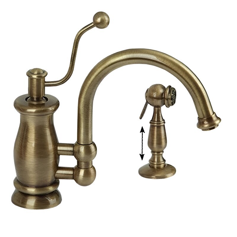 Изображение товара Смеситель для кухонной мойки Migliore Vivaldi, 18212, бронза