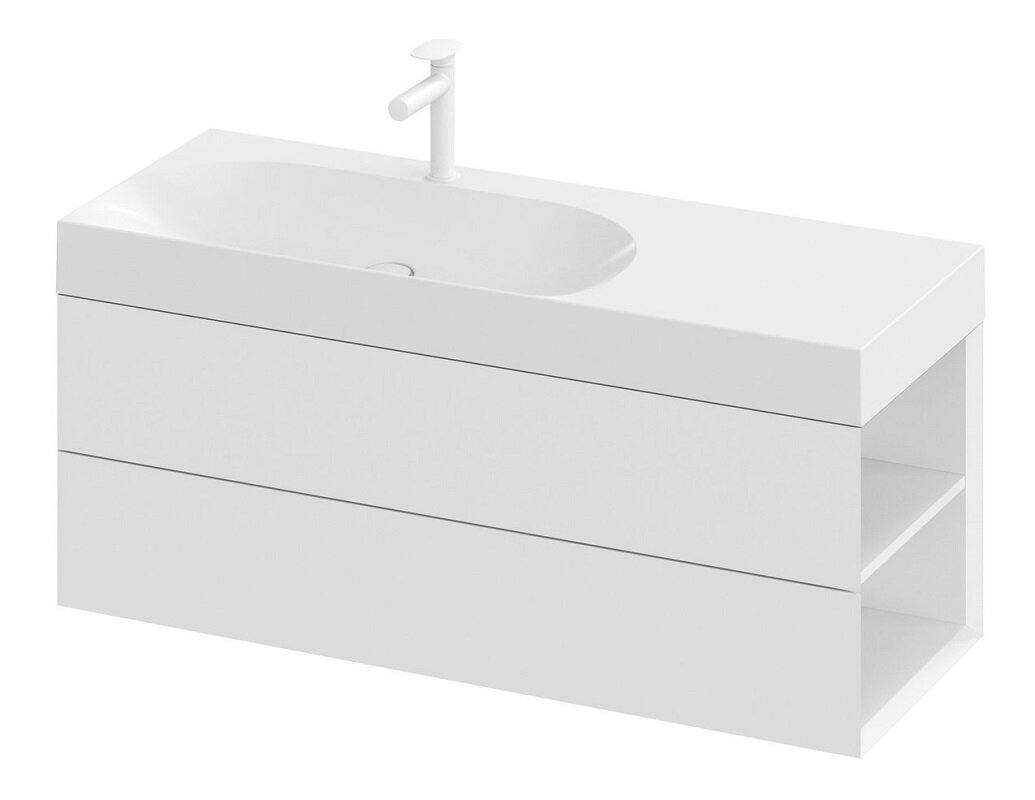 Изображение товара Тумба под раковину Ravak Lite SD 120 см, белая, подвесная