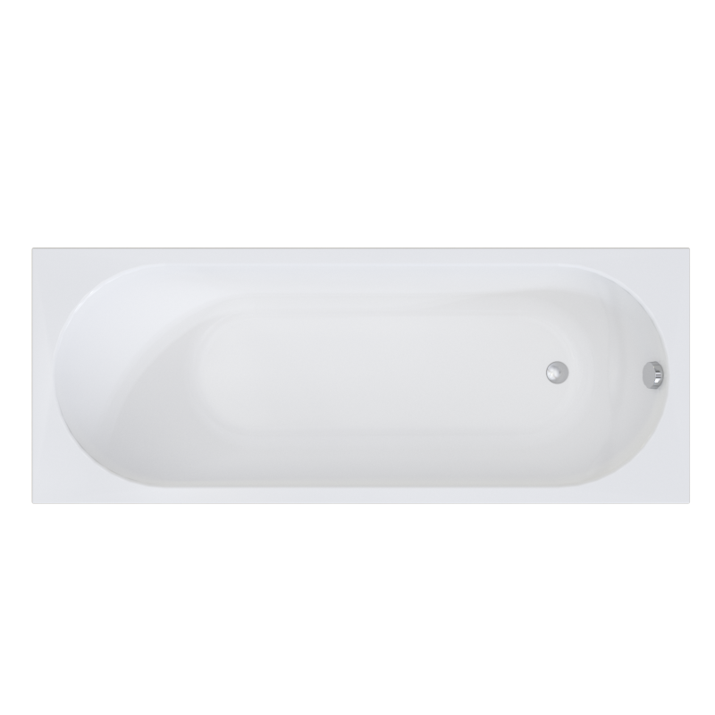 Изображение товара Акриловая ванна Радомир Виктория 150x70 см с фронтальным экраном и автоматическим сливом