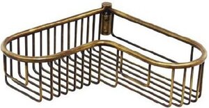 Изображение товара Полка-решетка Migliore Complementi ML.COM.BR-50.901 бронза настенная угловая