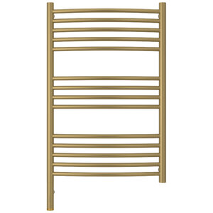 Изображение товара Полотенцесушитель электрический Сунержа Богема 3.1 выгнутая 32-6002-8050/32-6003-8050, высота 80 см, ширина 50, диммер слева/справа, цвет золотой шёлк