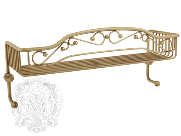 Изображение товара Решетка большая Migliore Complementi ML.COM-50.701.BR бронза настенная полка для ванной