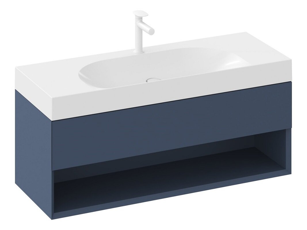 Изображение товара Тумба под раковину Ravak Lite SD 120 см подвесная синий Чехия