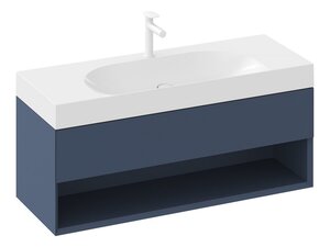 Изображение товара Тумба под раковину Ravak Lite SD X000001869, 120 см, подвесная, синий