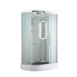 Изображение товара Душевая кабина AvaCan EM2811LLED 110x80 см с LED подсветкой и крышей