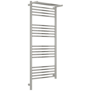 Изображение товара Полотенцесушитель электрический Сунержа Богема 3.1 с полкой, 00-6006-1250/00-6007-1250, высота 120 см, ширина 50, диммер слева/справа, цвет хром