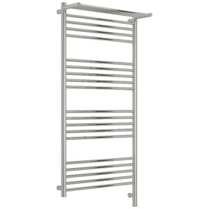 Изображение товара Полотенцесушитель электрический Сунержа Богема 3.1 с полкой, 00-6006-1260/00-6007-1260, высота 120 см, ширина 60, диммер слева/справа, цвет хром