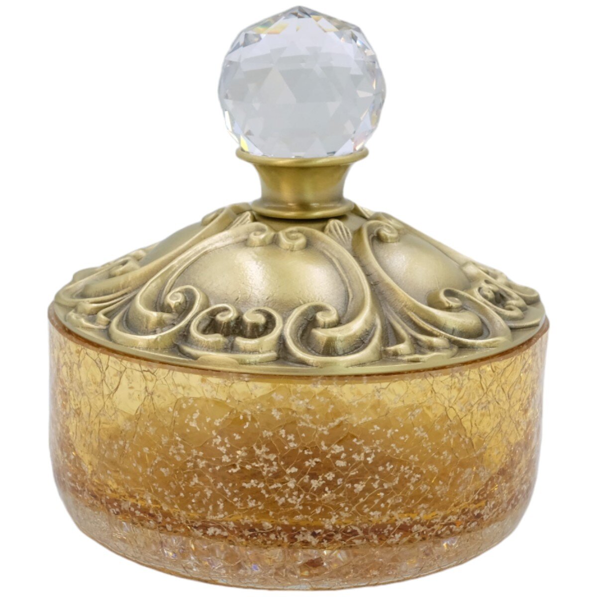 Изображение товара Баночка Migliore.CRistalia 16761 бронза для ванных комнат