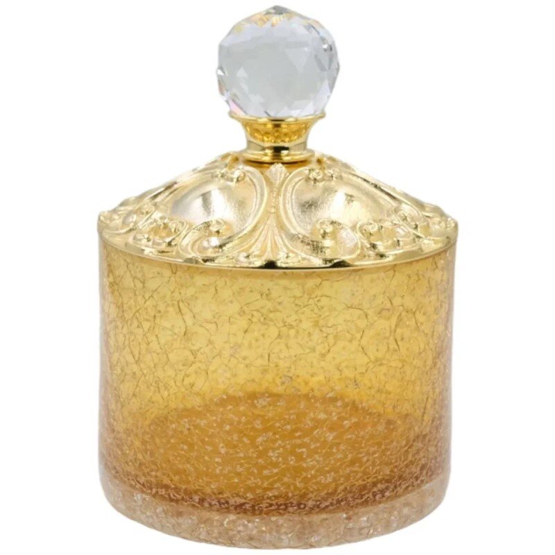 Изображение товара Баночка Migliore Cristalia 16824 Золото настольная с кристаллом Swarovski