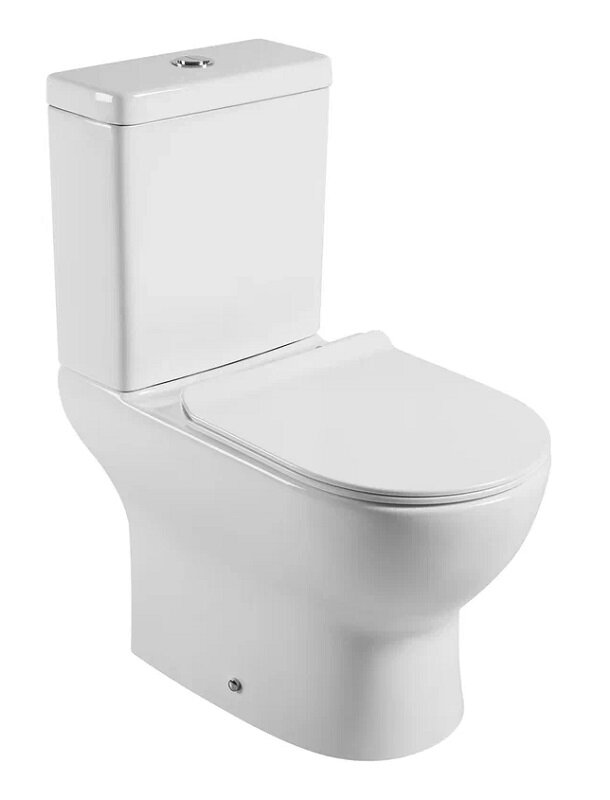 Изображение товара Напольный унитаз-компакт Agger AT13000 с микролифтом, белый глянцевый