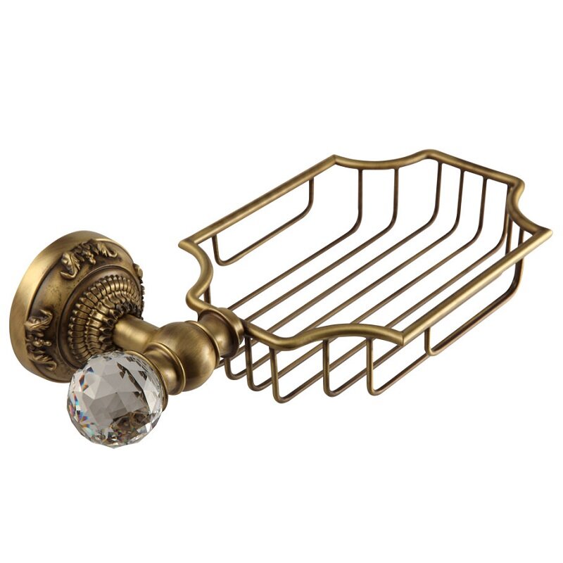 Изображение товара Полка Migliore.CRistalia 16781 в бронзовом цвете с кристаллом