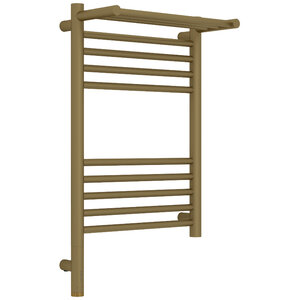 Изображение товара Полотенцесушитель электрический Сунержа Богема 3.1 с полкой, 032-6006-6040/032-6007-6040, высота 60 см, ширина 40, диммер слева/справа, цвет матовое золото