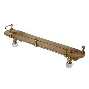 Изображение товара Полка Migliore.CRistalia 16775 - бронза