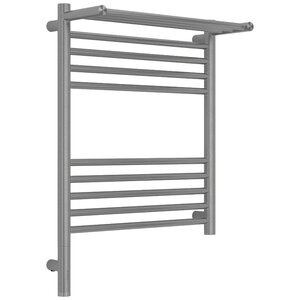 Изображение товара Полотенцесушитель электрический Сунержа Богема 3.1 с полкой, 071-6006-6050/071-6007-6050, высота 60 см, ширина 50, диммер слева/справа, цвет сатин