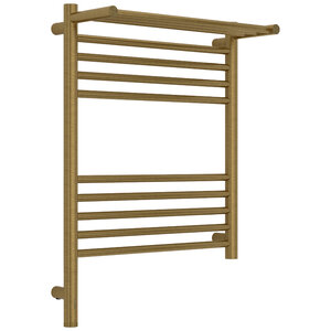 Изображение товара Полотенцесушитель электрический Сунержа Богема 3.1 с полкой, 051-6006-6050/051-6007-6050, высота 60 см, ширина 50, диммер слева/справа, цвет состаренная латунь