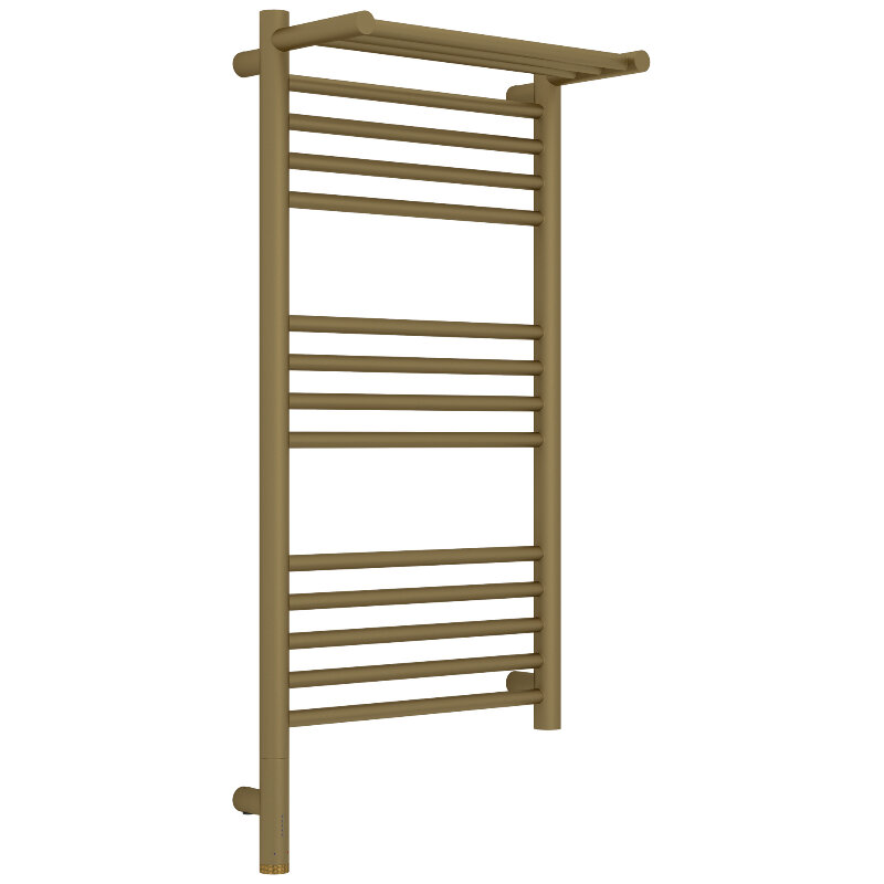 Изображение товара Электрический полотенцесушитель Сунержа Богема 3.1, 80 см, золото, с полкой