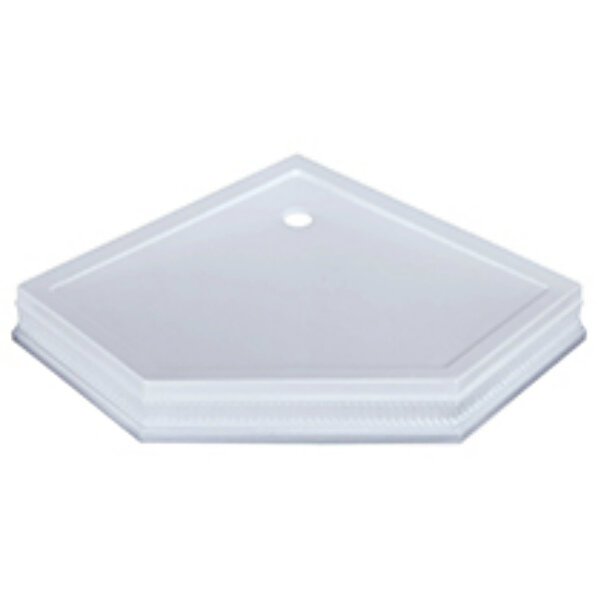 Изображение товара Поддон душевой Migliore Diadema 105х105 см керамика пятиугольный белый