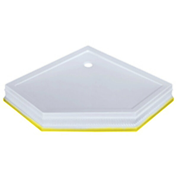 Изображение товара Поддон душевой Migliore Diadema 24588 пятиугольный керамический с антискользящей поверхностью