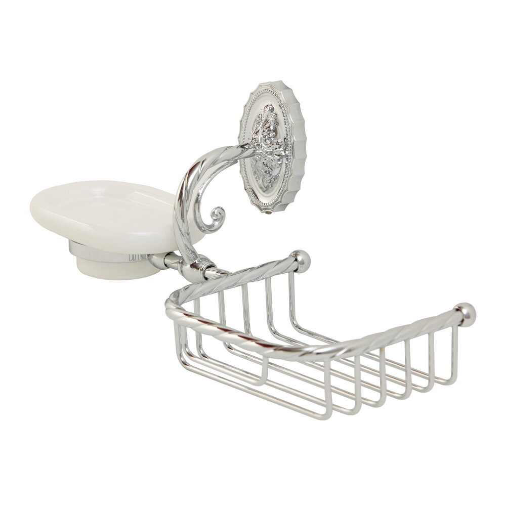 Изображение товара Корзина с мыльницей Migliore Edera 16921 - хром