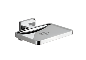 Изображение товара Мыльница Colombo Design Basicq B3781, хром