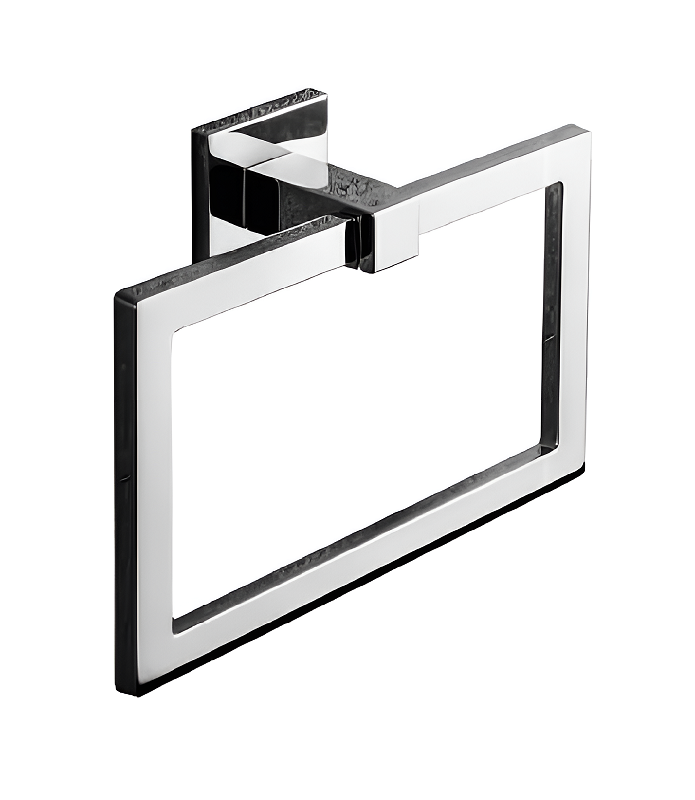 Изображение товара Полотенцедержатель-кольцо Colombo Design Basicq B3731 19 см хром латунь стеновой
