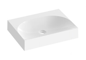 Изображение товара Раковина Ravak Lite XJX01360000, 60 см, искусственный камень, белый