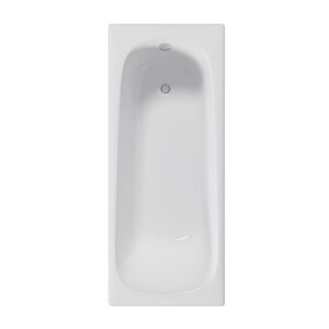 Изображение товара Ванна чугунная Delice Continental DLR230640, 120 х 70 см, белая